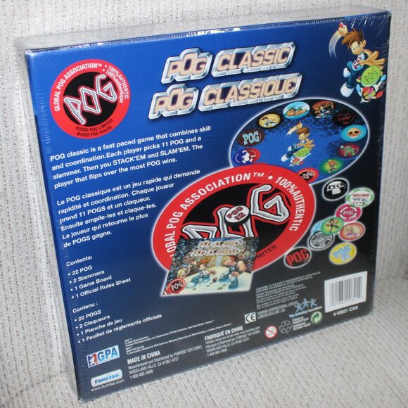 3/118❤️vintage 2006 POG CLASSIC GAME ~22 Original Pogs ~2 Slammers ~Game Board - Picture 7 of 8